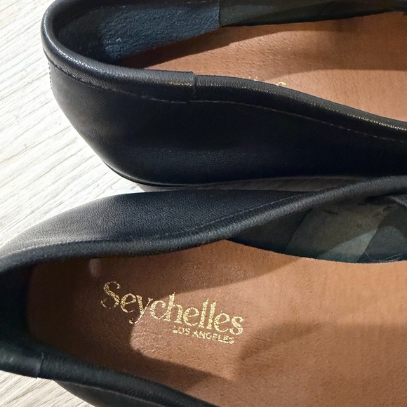 Seychelles Sweetheart Mary Jane Black Ballet Flats - Picture 2 of 4